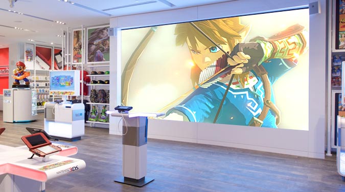Demo de Zelda Wii U Nintendo Store Nueva York NY