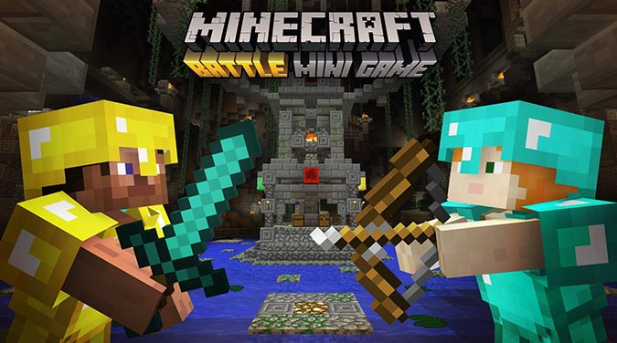 Battle Mode, Hunger Games Minecraft Consolas PlayStation, Xbox, Wii U