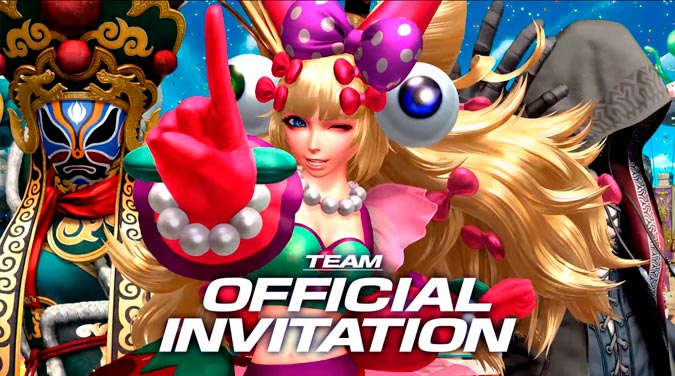 King of Fighters XIV Official Invitation