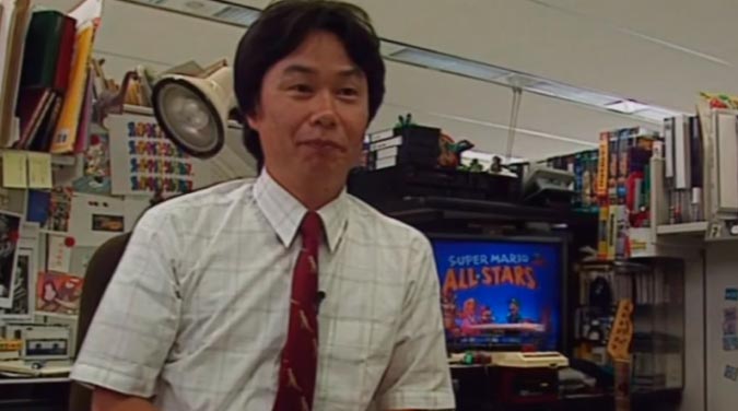 Shigeru Miyamoto en los años 90
