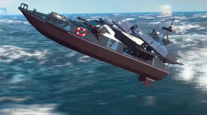 Just Cause 3 barco cohete