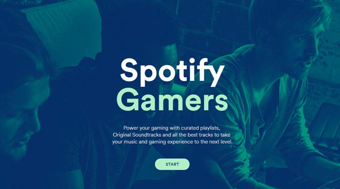 Mùsica de videojuegos en Spotify Gaming