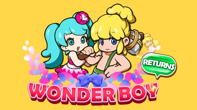 Wonder Boy Returns logo