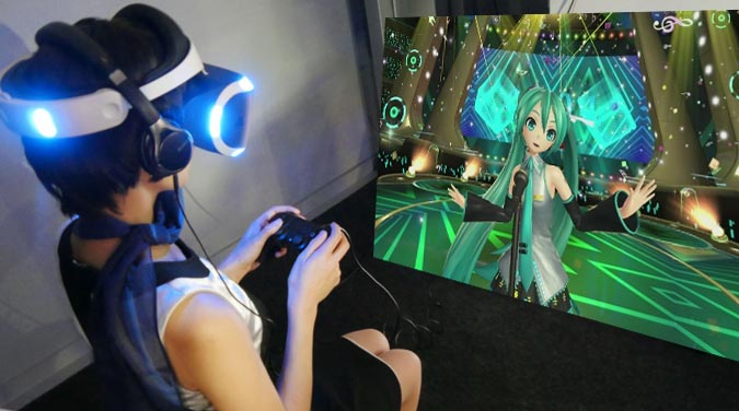 Hatsune Miku en VR