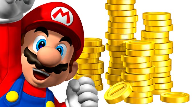 Super Mario dinero