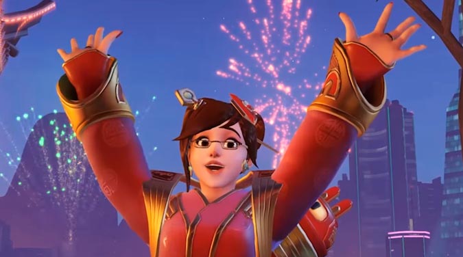 Mei year of the rooster Overwatch