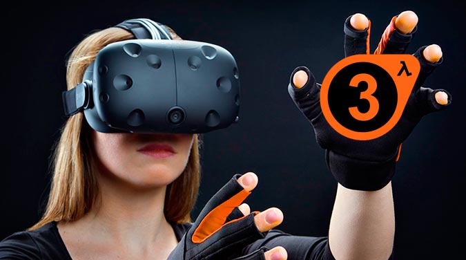 HTC Vive chica Half Life 3 confirmado