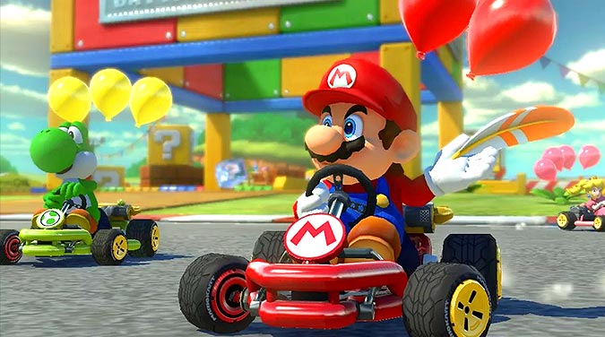 Mario Kart 8 Deluxe records