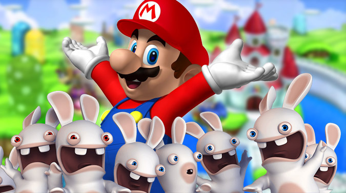 Mario + Rabbids Kingdom Battle official art arte wallpaper