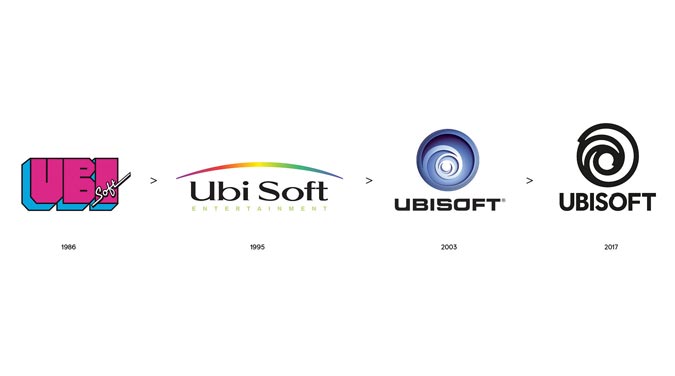 Todos los logos de Ubisoft