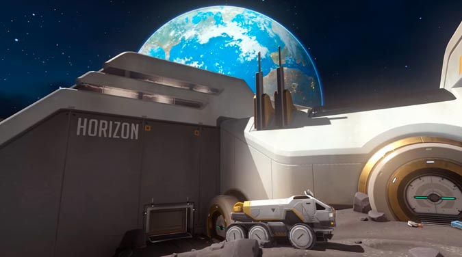 Horizon Lunar Colony Overwatch mapa