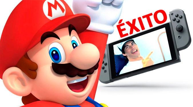 Exito del Nintendo Switch