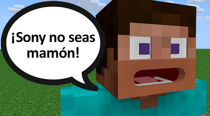 Microsoft y Sony corssplay Minecraft