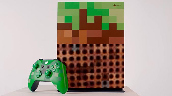 Xbox One S edición Minecraft inicia preventas
