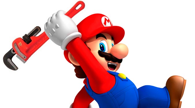 Super Mario Plumbing fontanero plomero