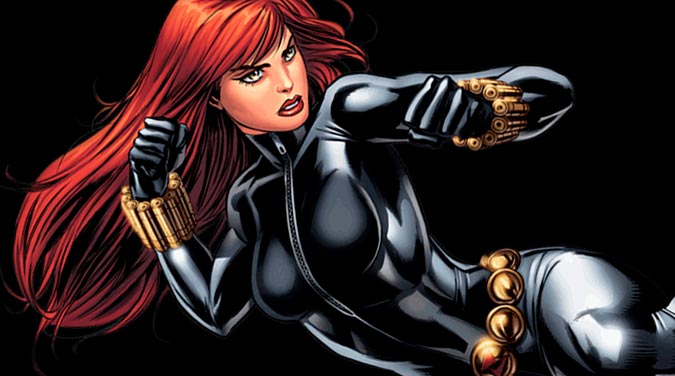 Black Widow sexy curvas