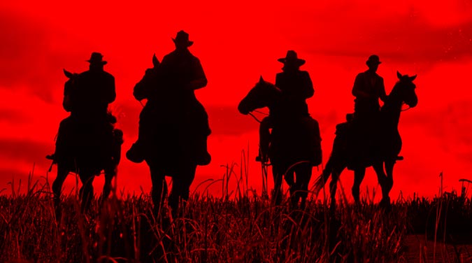 Red Dead Silhouettes