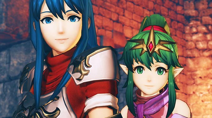 Las princesas Caeda y Tiki