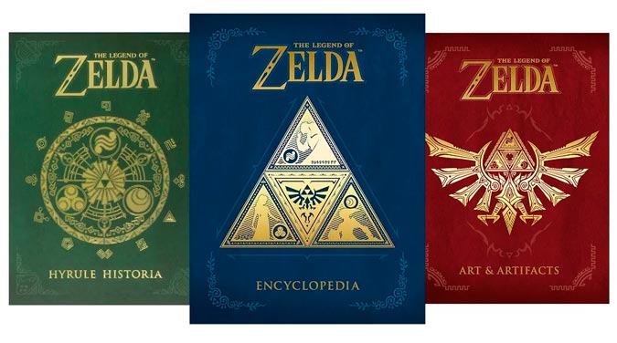 Zelda Encyclopedia, Hyrule Historia y Art & Artifacts