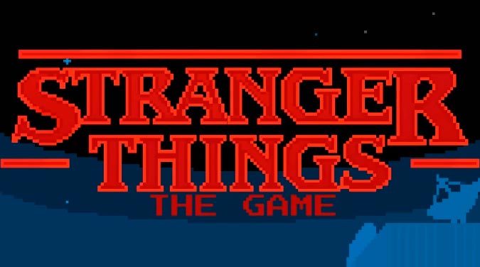 Stranger Things Game logo