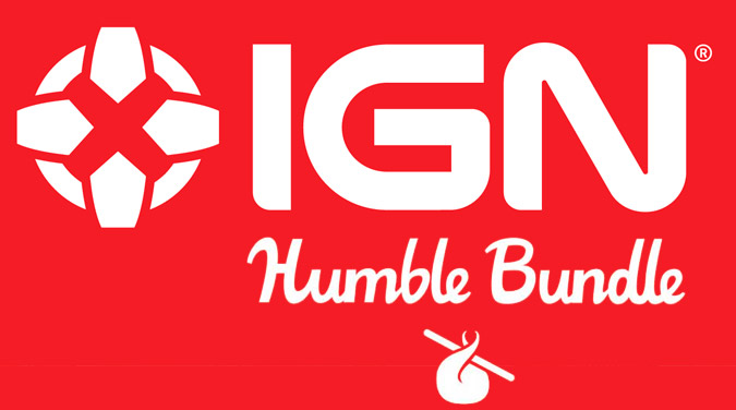 Humble Bundle and IGN logo