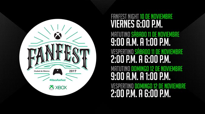 fechas y horarios Xbox Fanfest