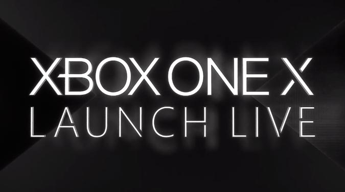 Lanzamiento del Xbox One X - Project Scorpio