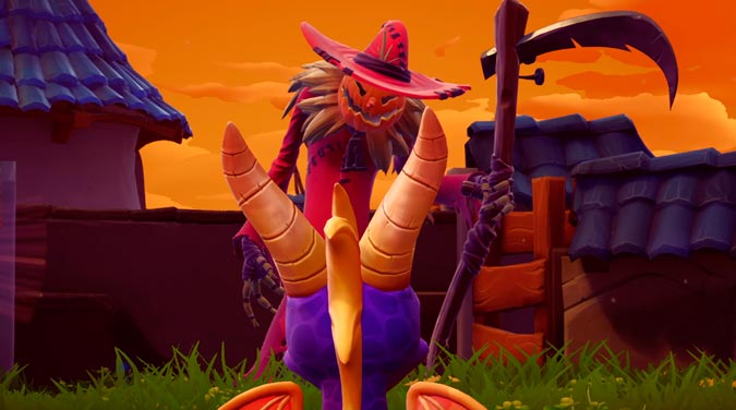 Spyro Reignited Trilogy scarecrow