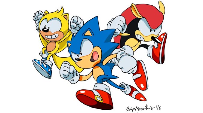 Sonic, Mighty, Ray