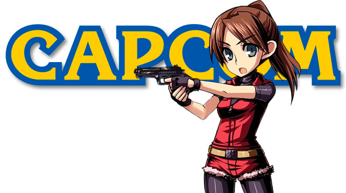 Claire Redfield Capcom logo