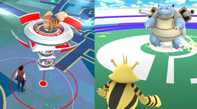 Cómo pelear en los Gimnasios de Pokémon GO
