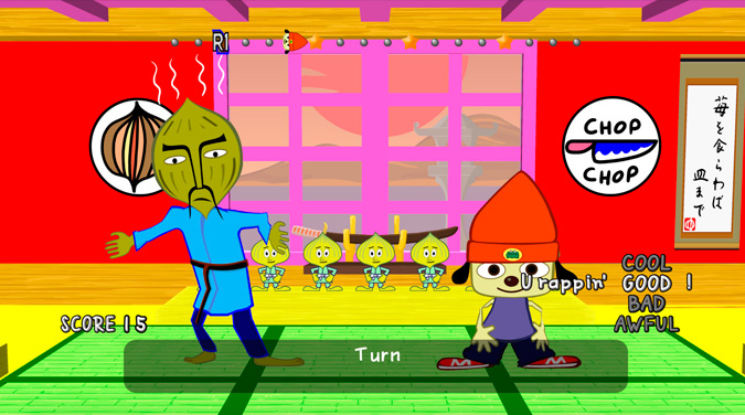 Parappa the rapper y don cebollon